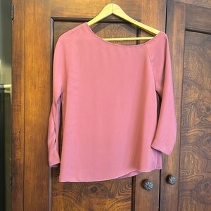 Babaton blouse, mauve, size XS